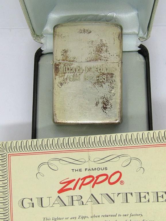 STERLING ZIPPO LIGHTER "OEX 1964-65" (1 of 6)