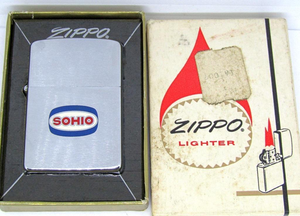 1962 "SOHIO" ADVERTISING ZIPPO LIGHTER (1 of 6)