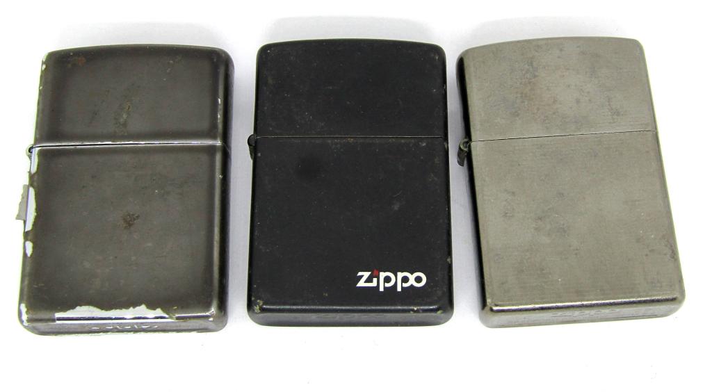 (3) ZIPPO LIGHTERS 2005 UNSTRUCK, 1997 (1 of 4)