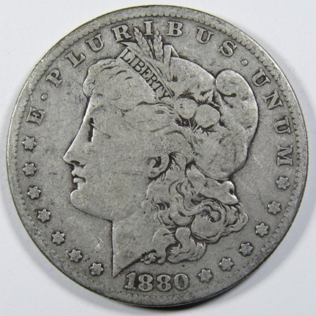 1880-O MORGAN DOLLAR VG: ONE STOP SHOP FOR ANTIQUES, COLLECTIBLES, AND COINS