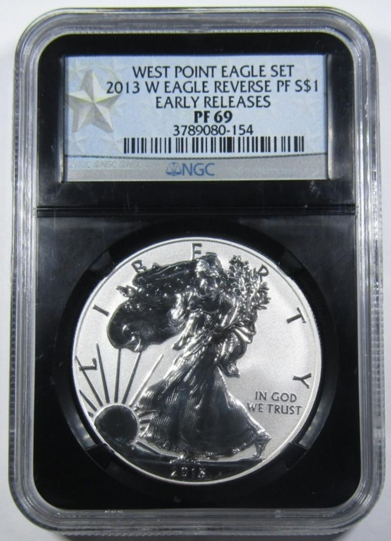 2013-W REV PROOF SILVER EAGLE NGC PF-69 (1 of 4)