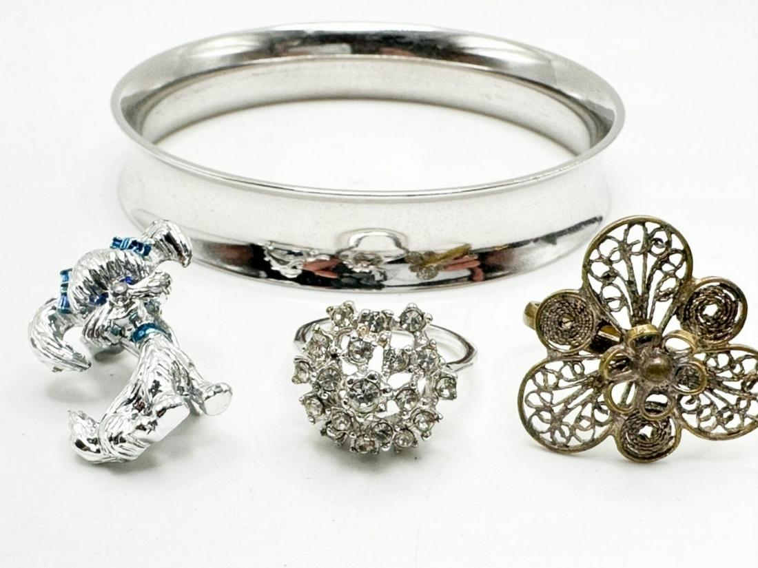 MONET BRACELET AND MORE: MONET BRACELET, SARAH DOG , ANTIQUE? RING