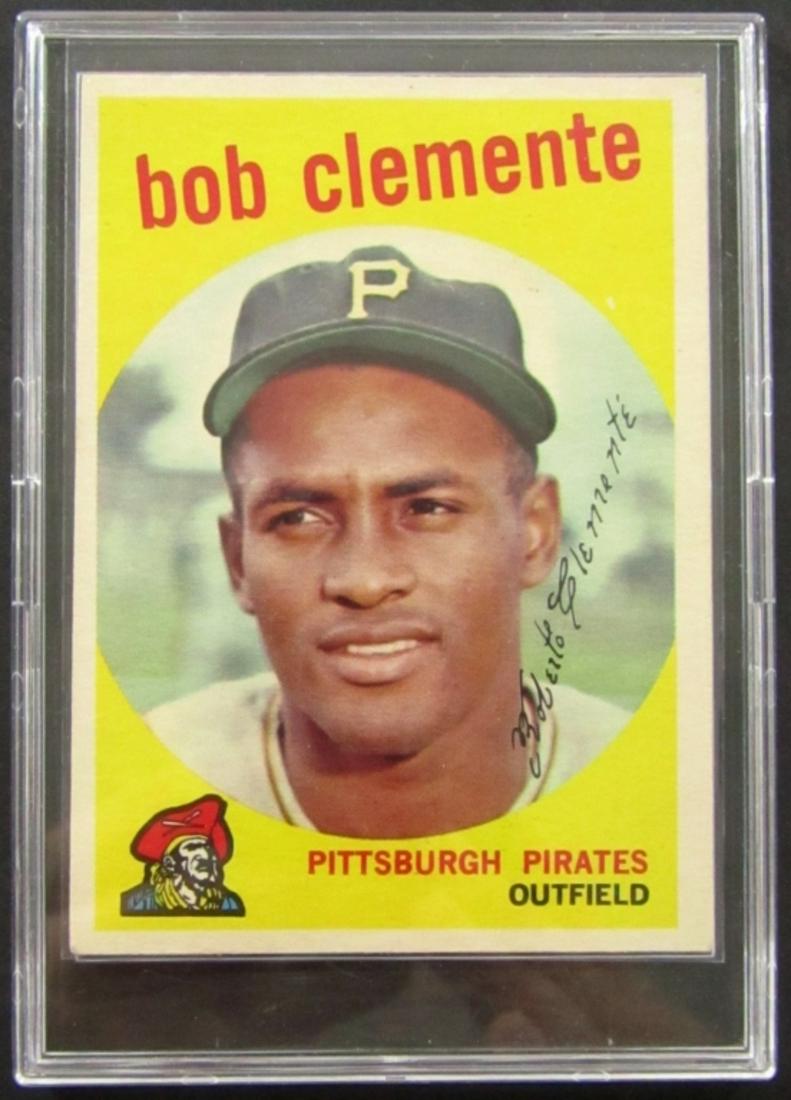1959 TOPPS #478 ROBERTO CLEMENTE EX nice! (1 of 2)