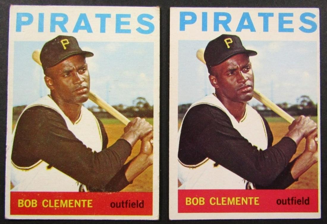 (2) 1964 TOPPS #440 ROBERTO CLEMENTE (1 of 2)