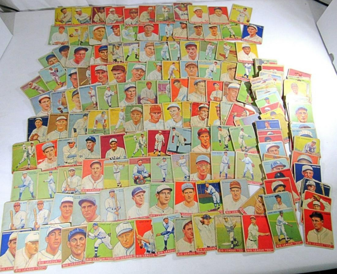 1933 GOUDEY BASEBALL NEAR SET (199 CARDS) (1 of 12)