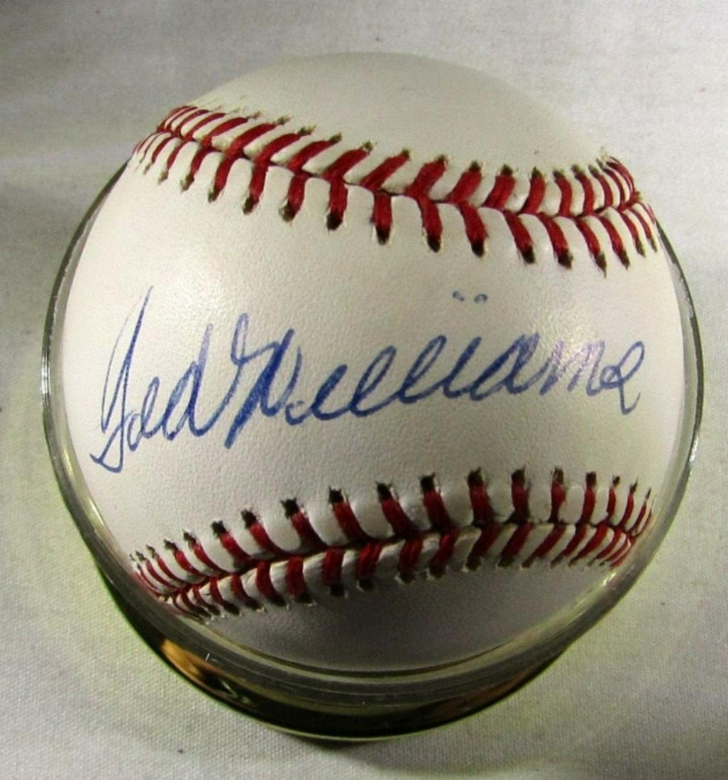 TED WILLIAMS AUTOGRAPH BASEBALL (1 of 4)