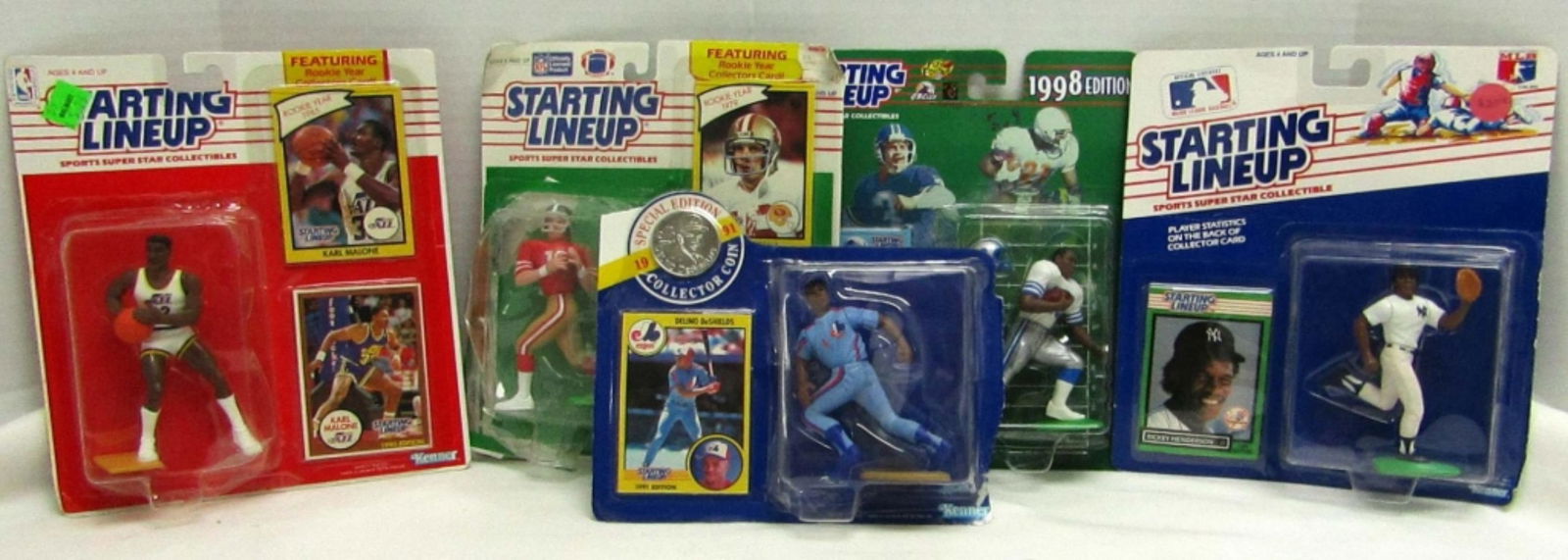 (5) STARTING LINEUP FIGURINES - BASEBALL (1 of 6)