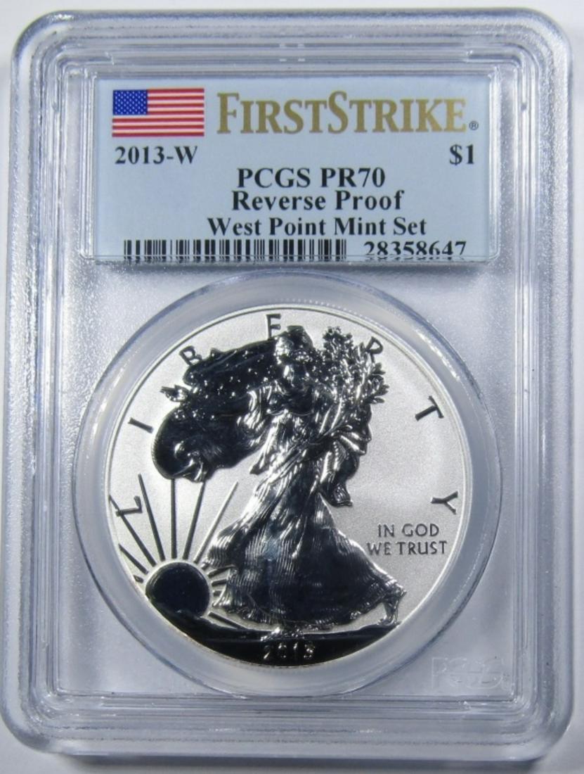 2013-W REV PROOF SILVER EAGLE PCGS PR-70 (1 of 4)