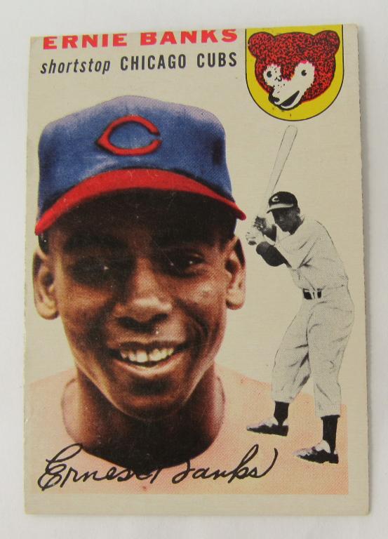 1954 TOPPS #94 ERNIE BANKS ROOKIE VGEX (1 of 2)
