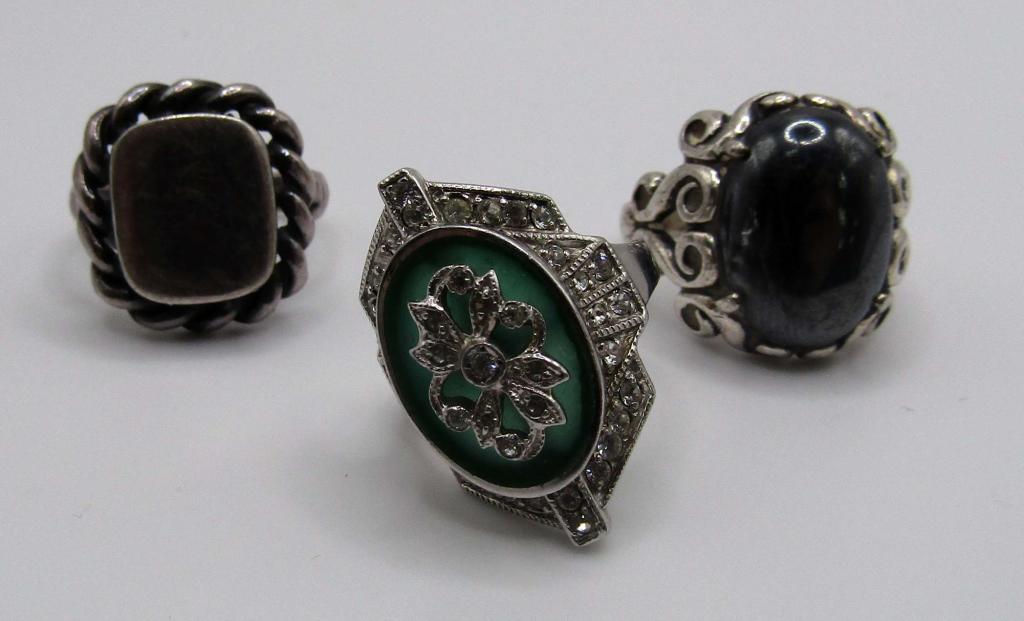 (3) Sterling Rings (1 of 12)