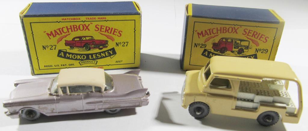 (2) MATCHBOX SERIES No 27 & 29  A MOKO LESNEY (1 of 3)