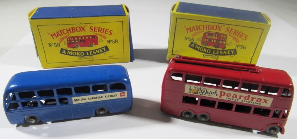 (2) MATCHBOX SERIES No 56 & 58 A MOKO LESNEY (1 of 5)