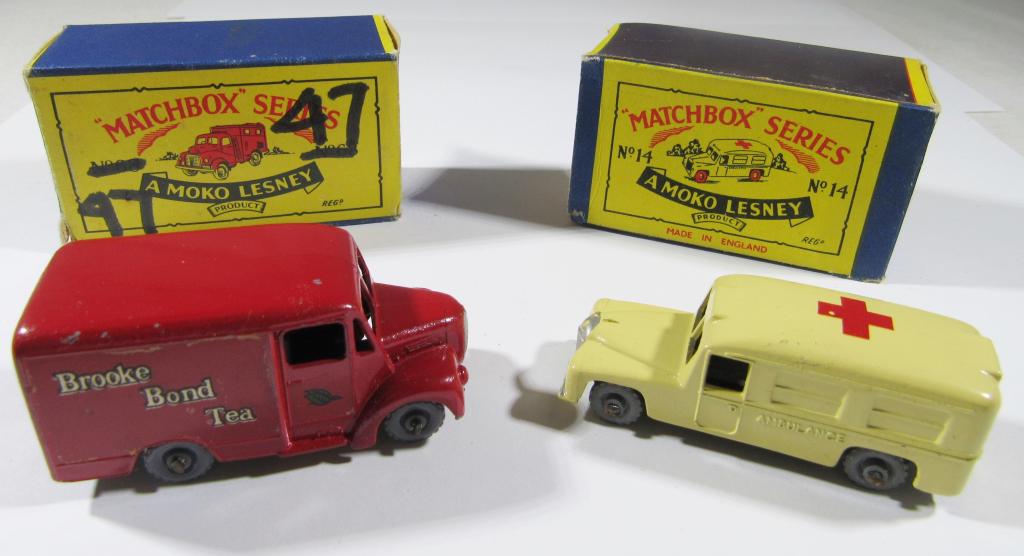 (2) MATCHBOX SERIES No 14 & 47 A MOKO LESNEY (1 of 5)