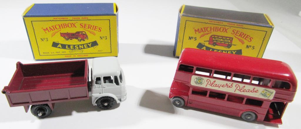 (2) MATCHBOX SERIES No 3 & 5 A LESNEY (1 of 20)