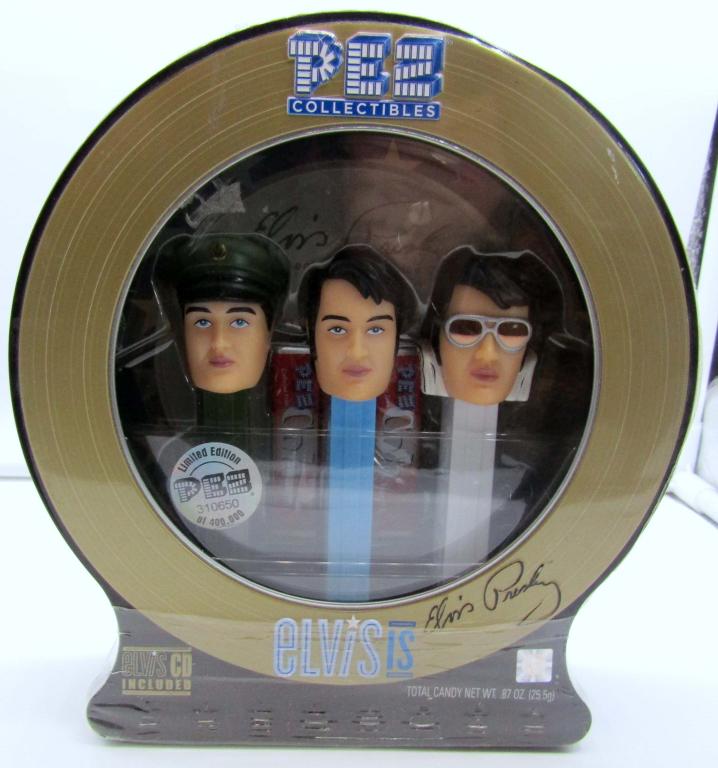 ELVIS PRESLEY PEZ SET: SELAED UNOPENED