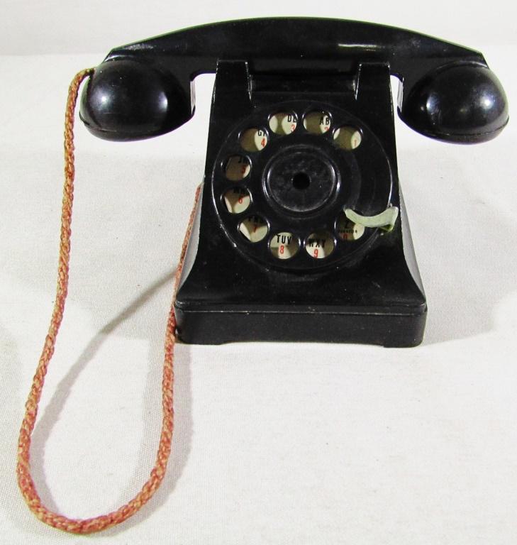 Vintage Ideal Novelty & Toy Co. Children Telephone: Working, Vintage Piece!