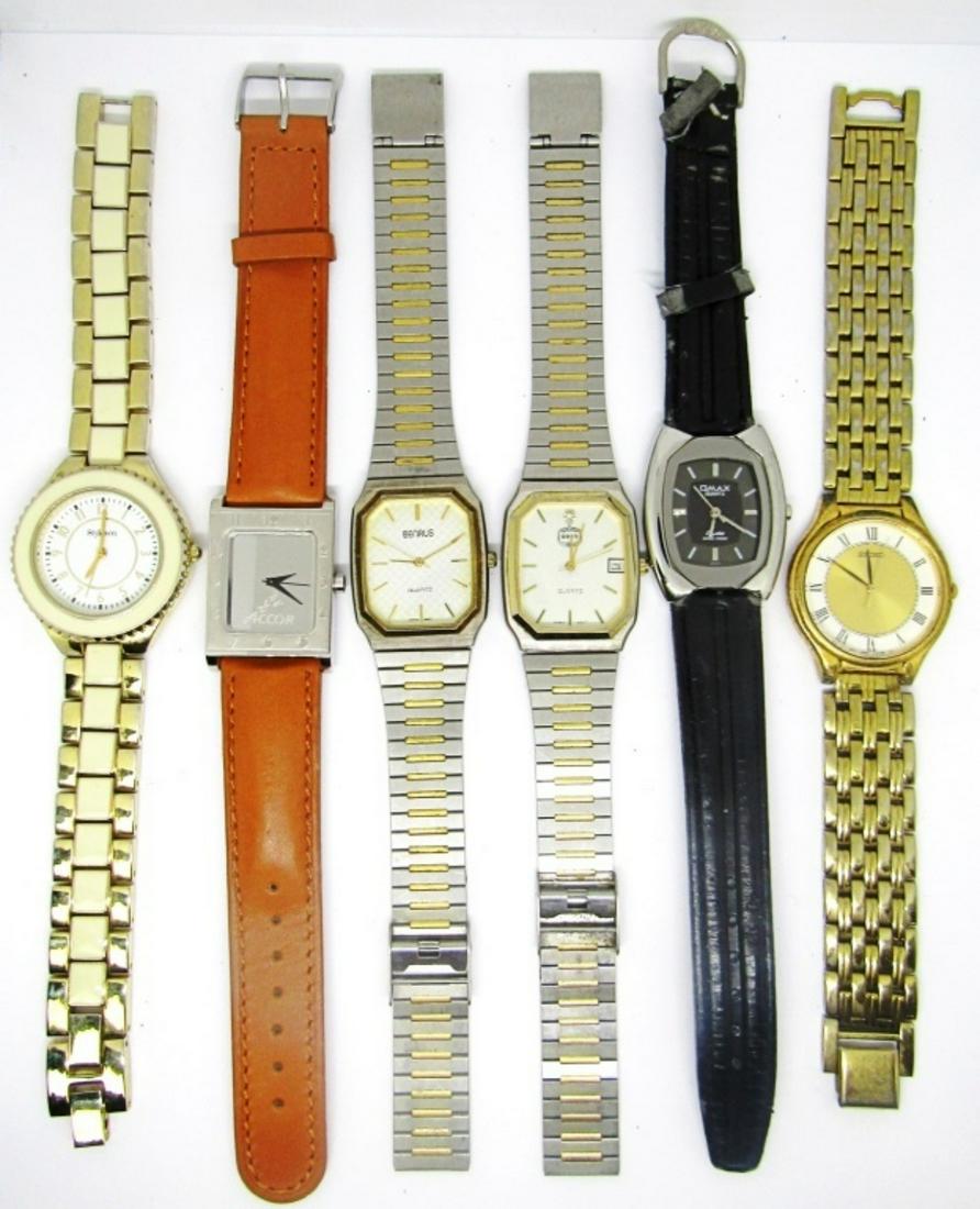 (6) MENS DRESS WATCHES - VARIOUS BRANDS (1 of 2)