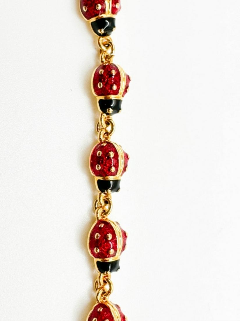 JOAN RIVERS LADYBUG BRACELET (1 of 3)