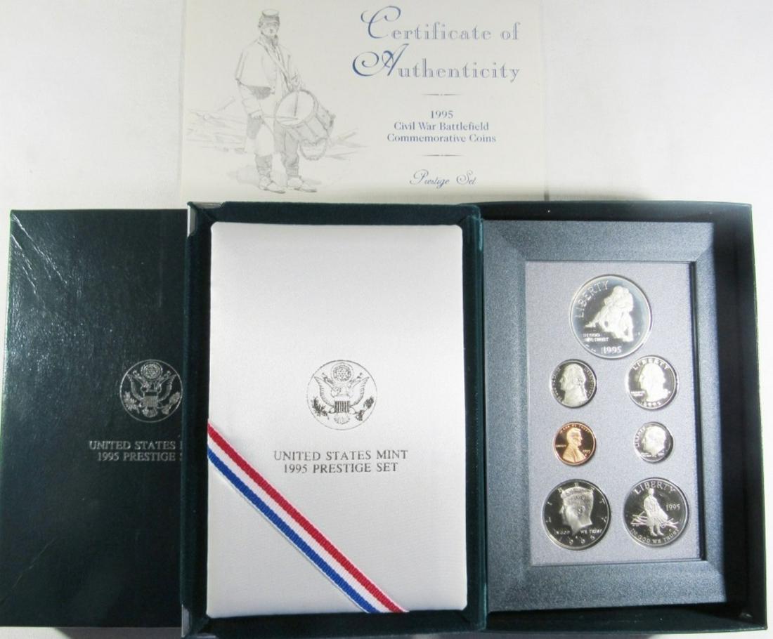 1995 PRESTIGE SET IN BOX W/ COA: YOUR #1 STOP FOR EVERYTHING ANTIQUE