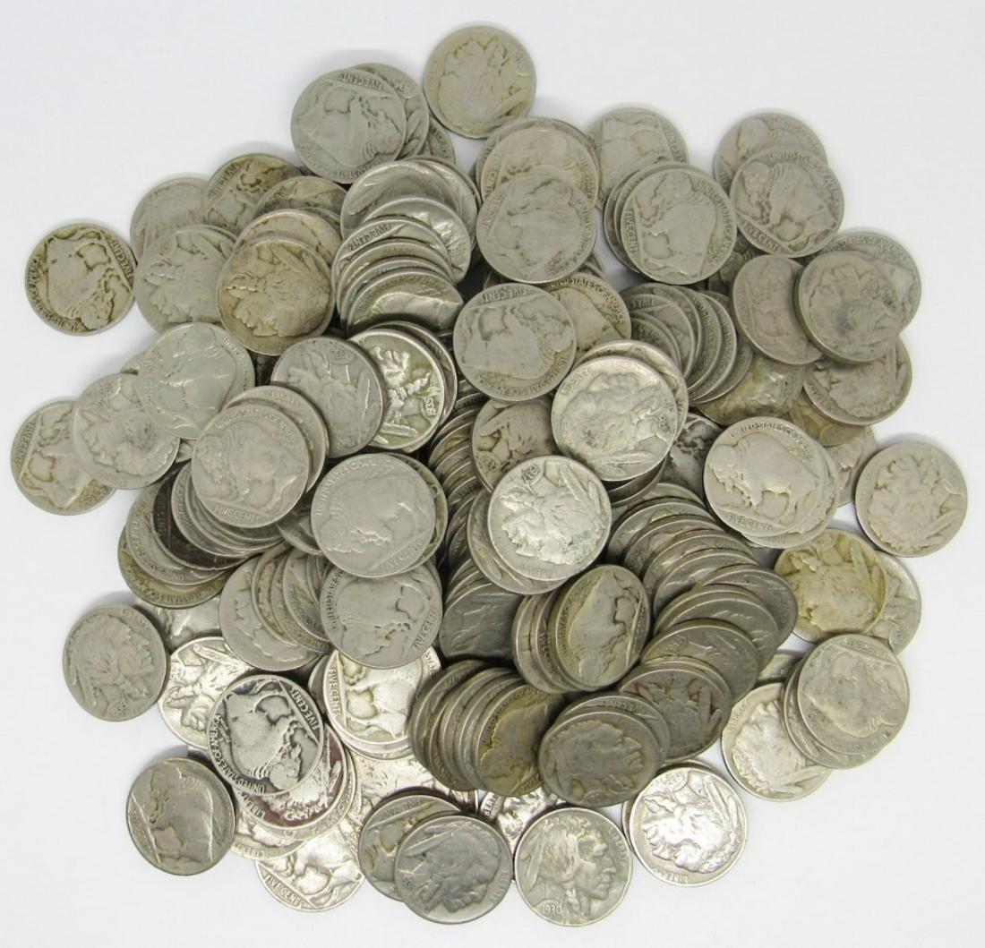 200 BUFFALO NICKELS - FULL DATE (1 of 2)