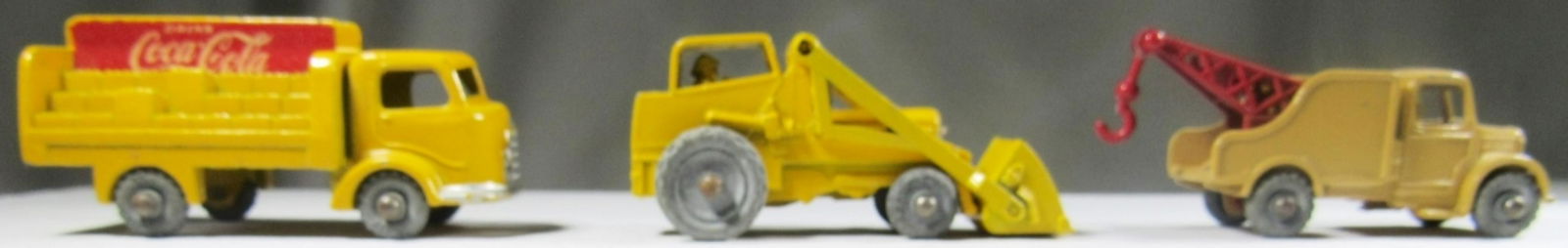 (3) LESNEY MATCHBOX #37 COCA-COLA,: #24 & #13 - NICE CONDITION