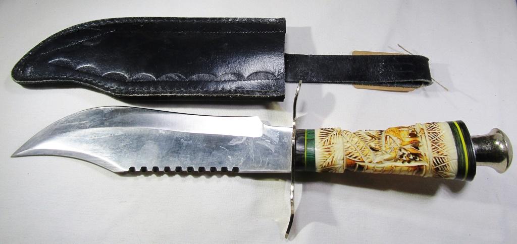 Vintage Pakistan Chipaway Cutlery Knife & Sheath! (1 of 10)