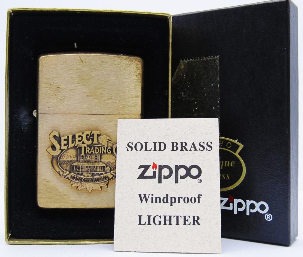 1994 NIB, Sealed & Unfired BRASS Zippo Lighter (1 of 4)