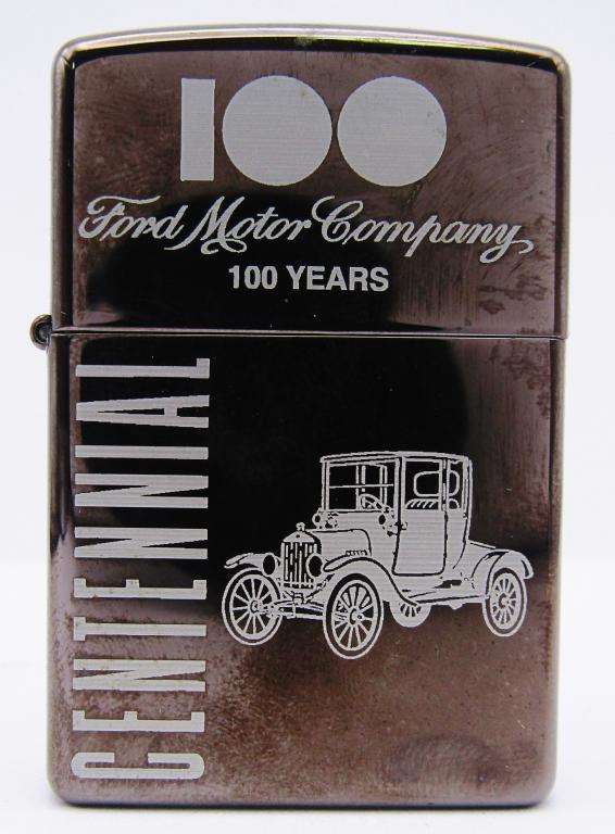 2002 Ford Motor Company Centennial Zippo Lighter (1 of 4)