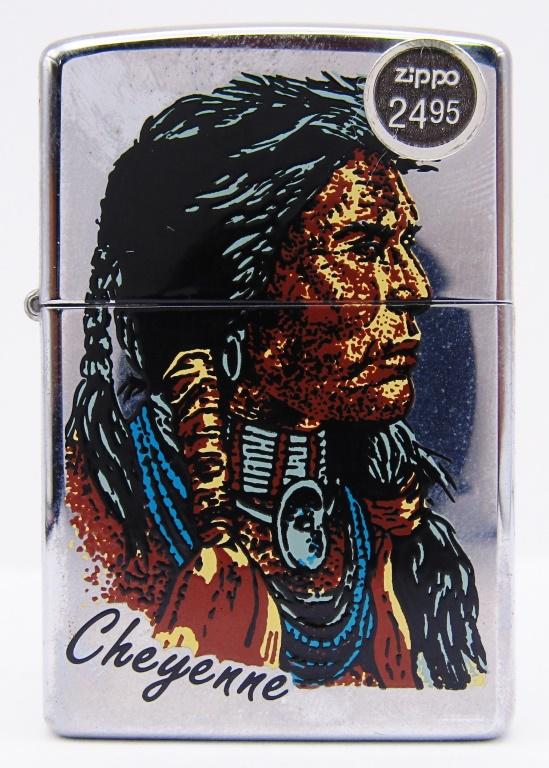 1999 Cheyenne Indian Zippo Lighter - SEALED! (1 of 4)