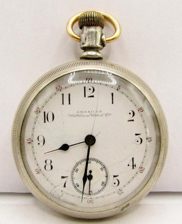 1883 AMERICAN WALTHAM 18 size POCKET WATCH (1 of 4)