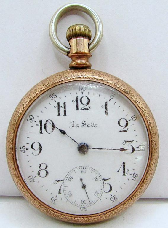 Lasalle Pocket Watch 16 Size Runs! Auction