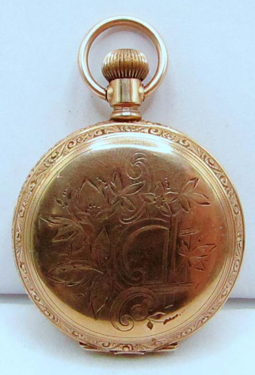 1899 14k GOLD SETH THOMAS POCKET WATCH (1 of 5)