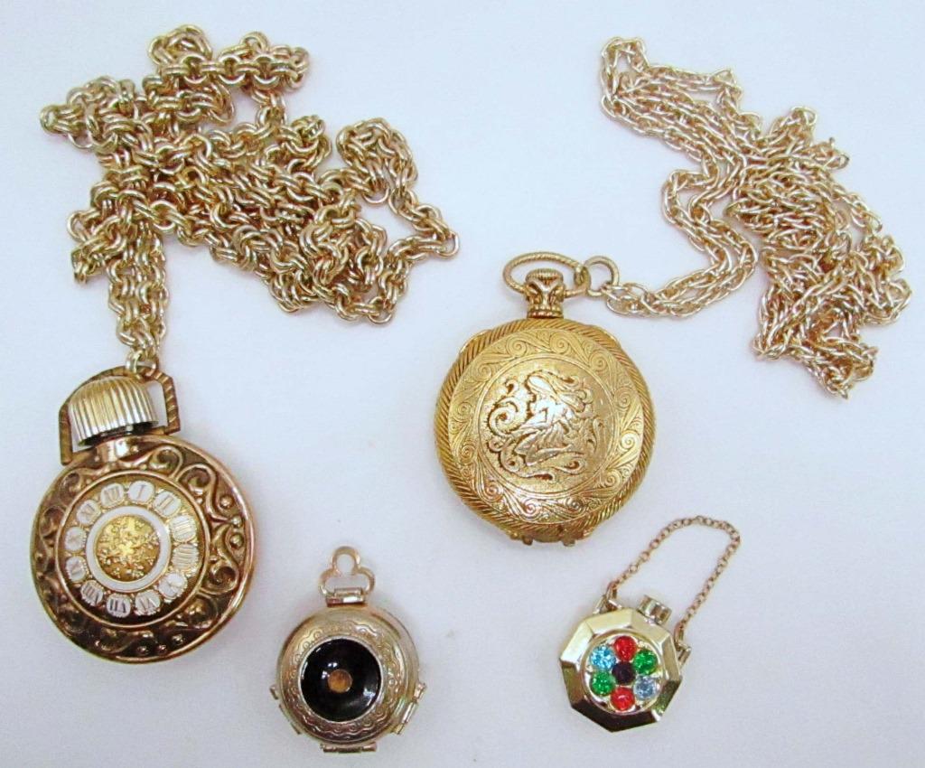 PERFUME LOCKETS / PICTURE LOCKET: NOT WATCHES - LADIES PENDANTS