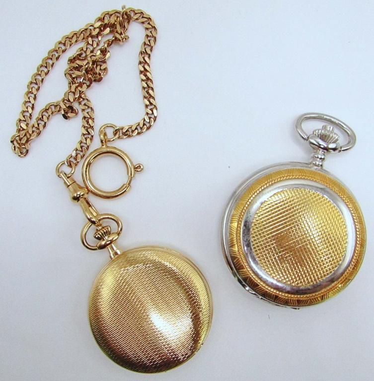 (2) POCKET WATCHES CARAVELLE by BULOVA (1 of 8)