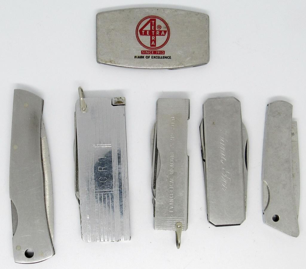 (6) GENTLEMEN / FINGERNAIL KNIFE LOT (1 of 4)
