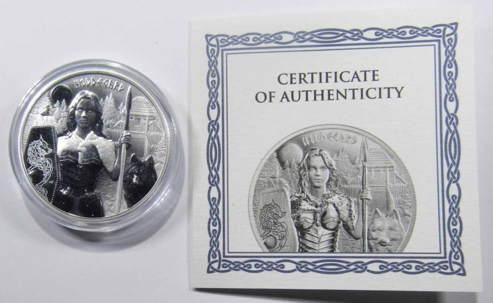 2022 GERMANIA 1oz .999 SILVER VALKYRIES (1 of 3)