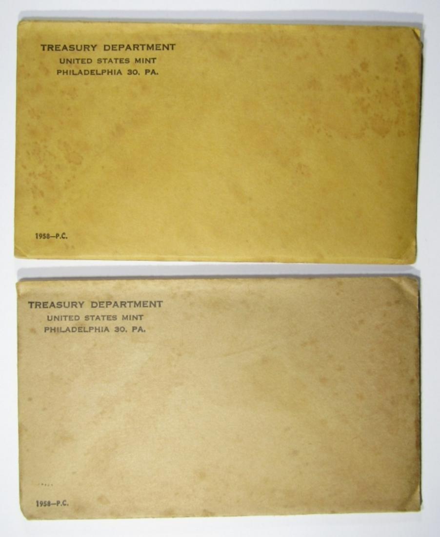 TWO 1958 PROOF SETS UNOPENED (1 of 2)