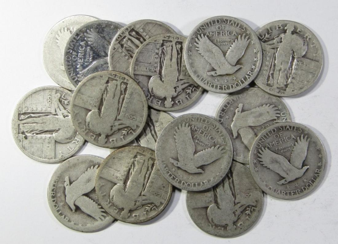 15-STANDING LIBERTY QUARTERS (1 of 2)