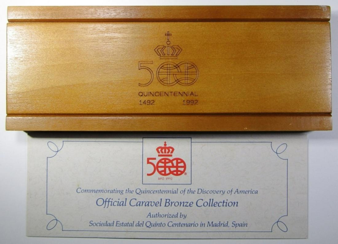 1992 OFFICIAL CARAVEL BRONZE COLLECTION (1 of 4)