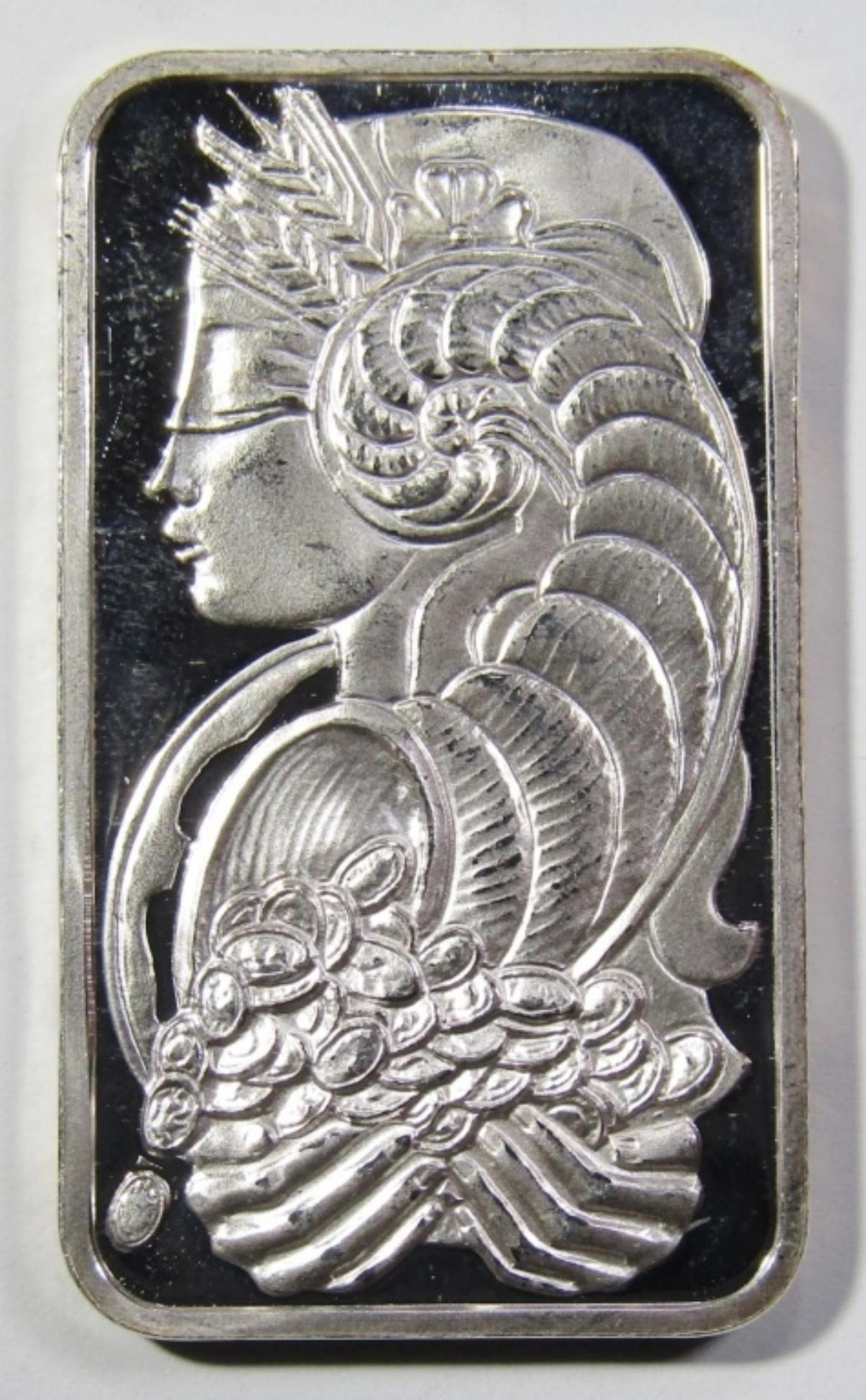PAMP SUISSE 1oz .999 SILVER BAR (1 of 2)
