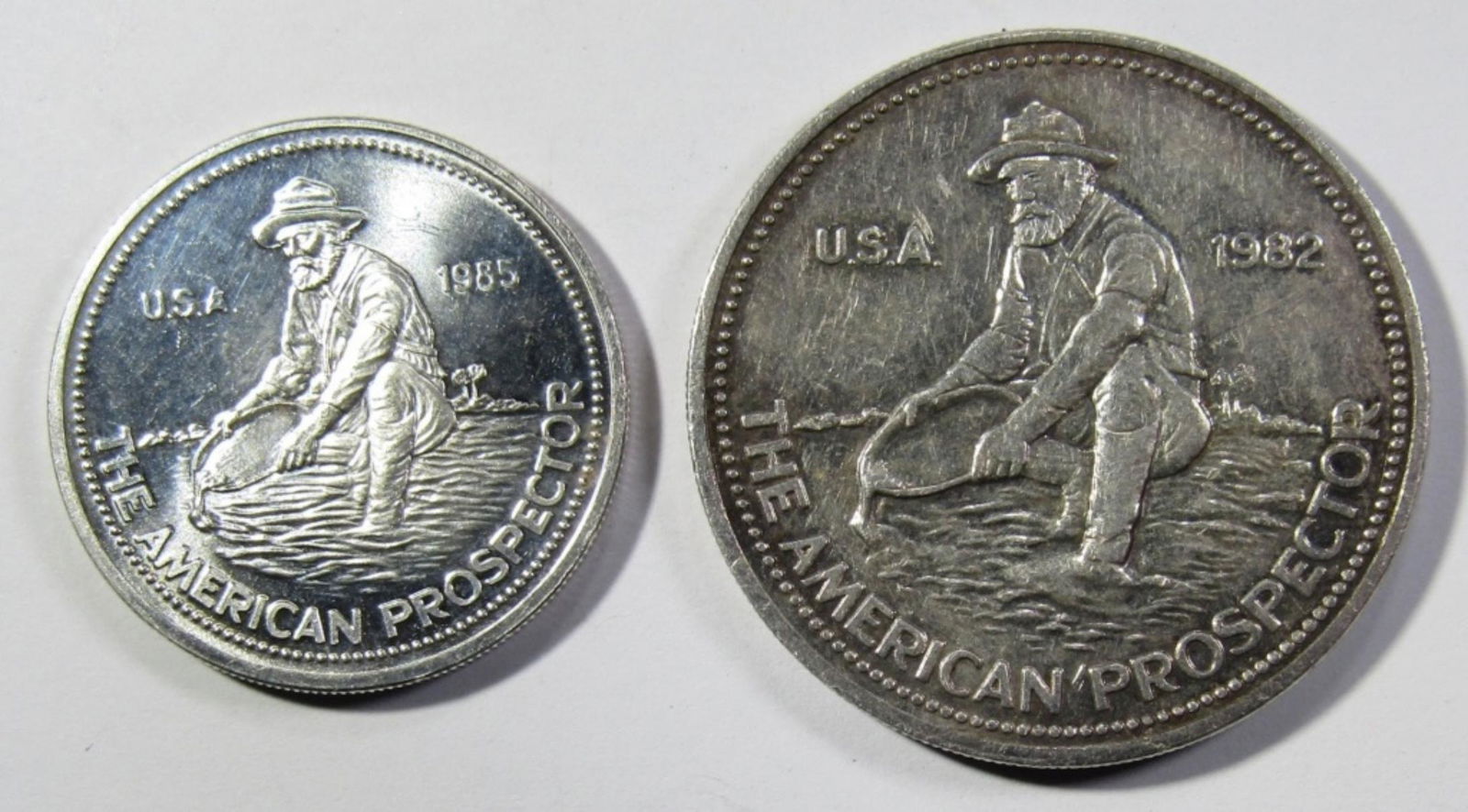 (2) ENGELHARD SILVER PROSPECTOR ROUNDS (1 of 2)