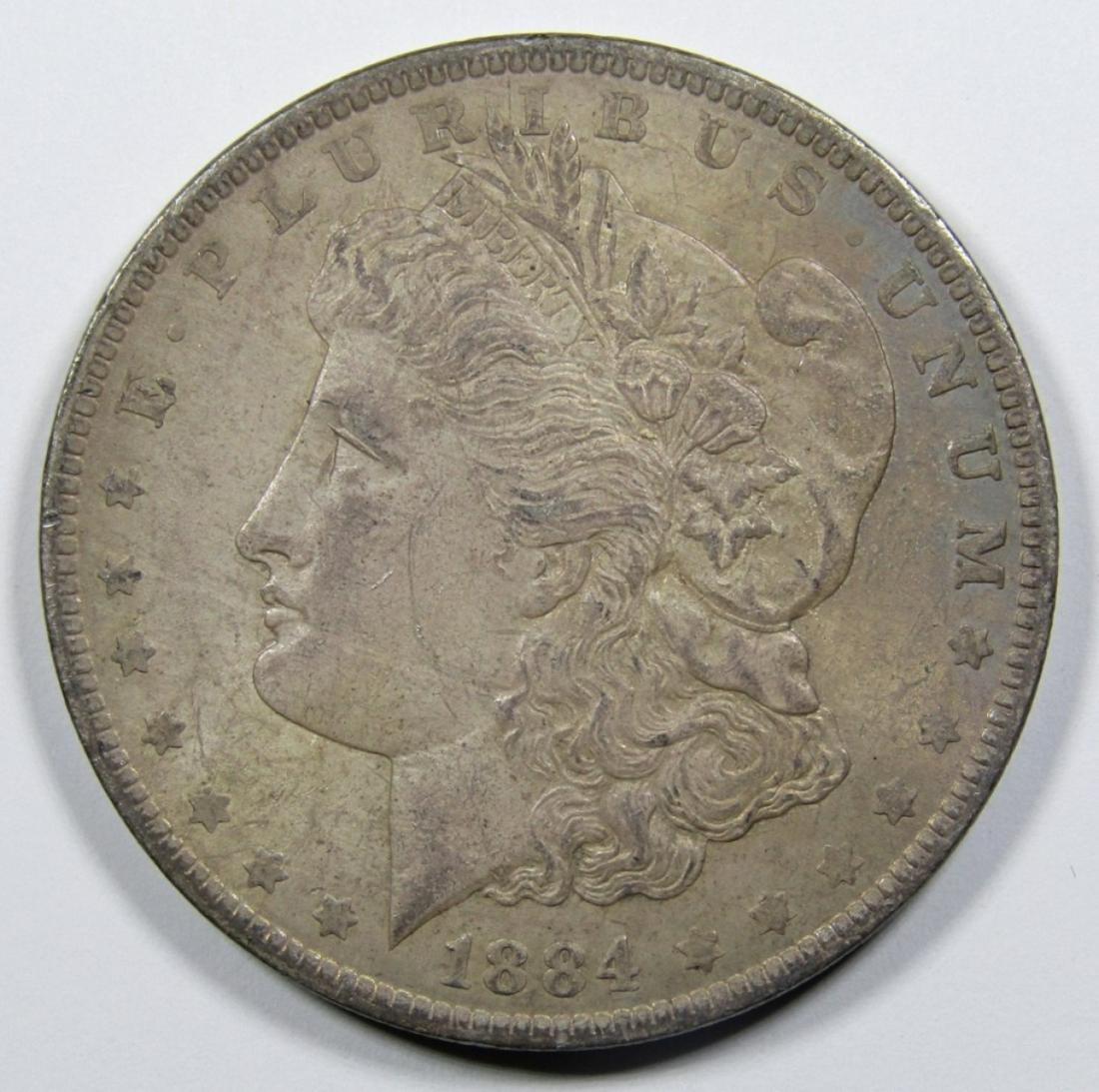 1884-O MORGAN DOLLAR AU (1 of 2)