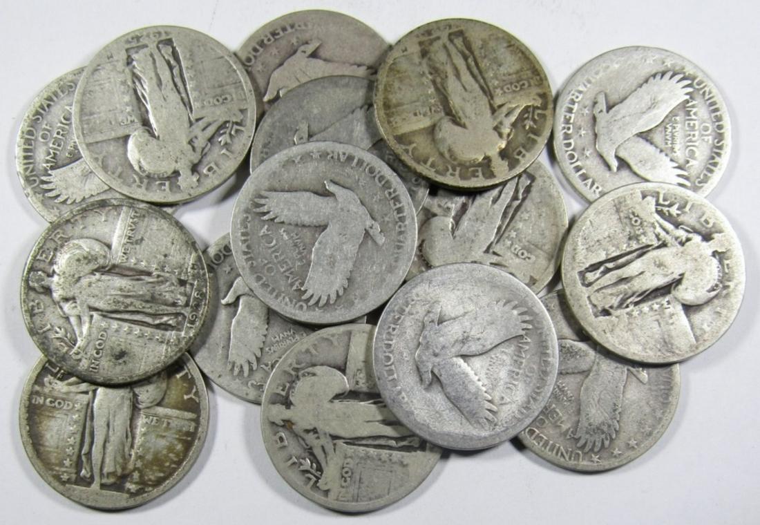 15 STANDING LIBERTY QUARTERS (1 of 2)