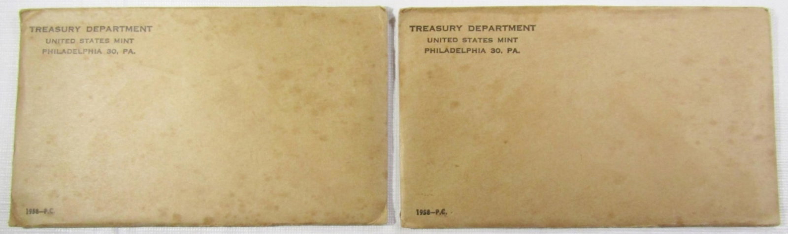 TWO 1958 PROOF SETS UNOPENED (1 of 2)