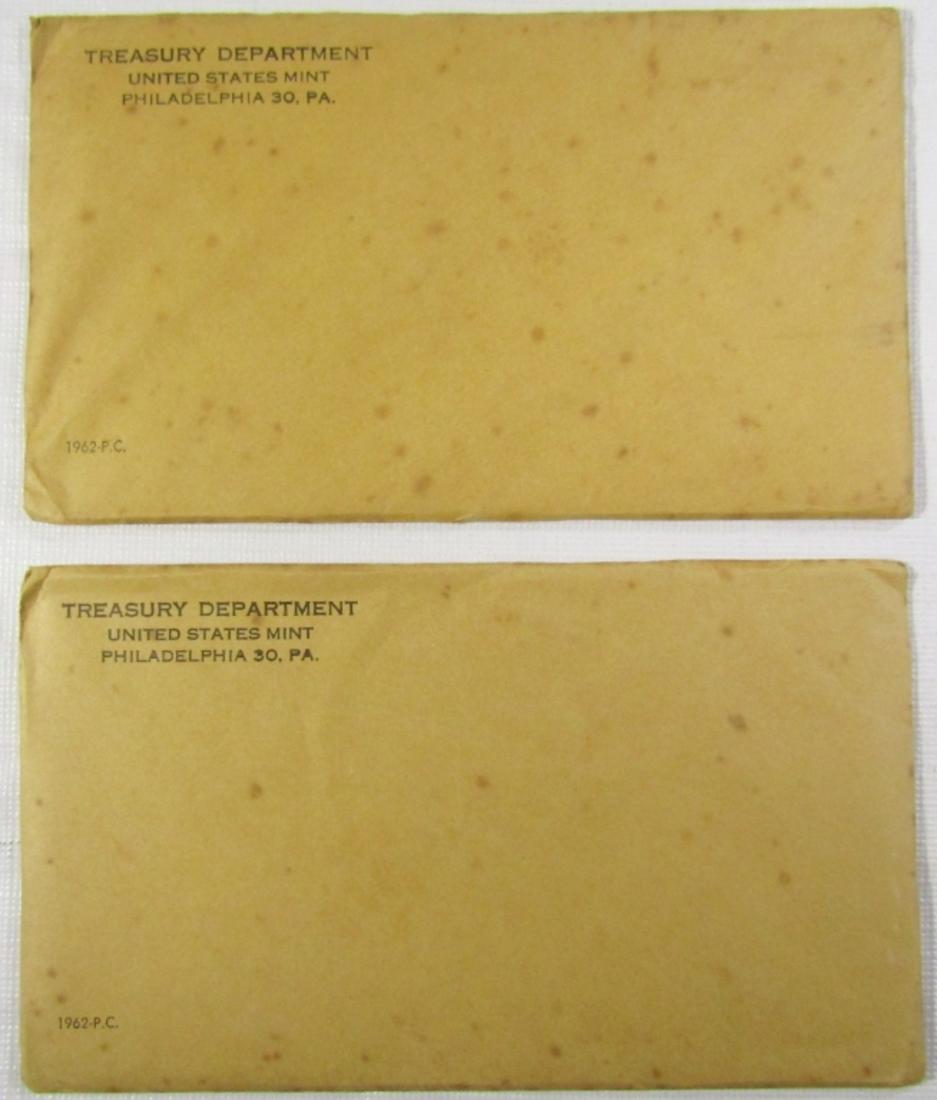 TWO 1962 PROOF SETS UNOPENED (1 of 2)