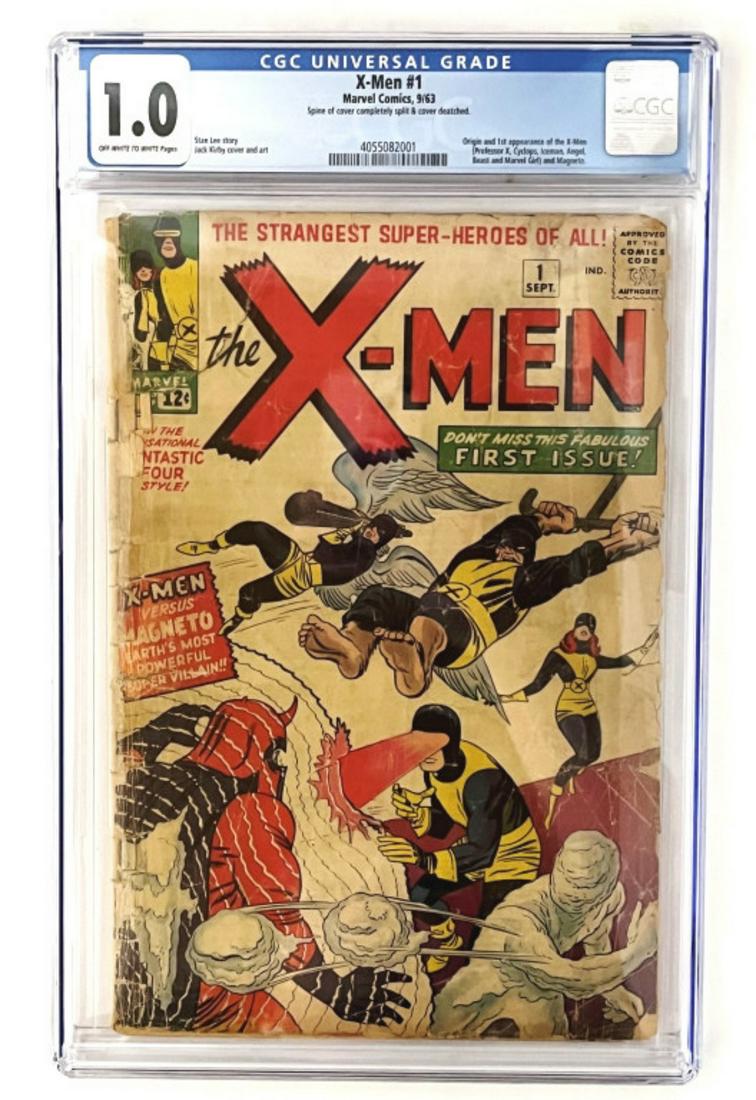 X-MEN #1 (1963 Marvel) 1st X-MEN - CGC 1.0 (1 of 2)