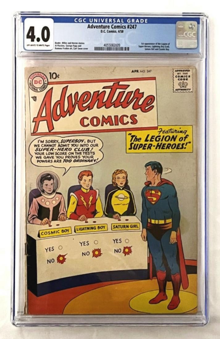 ADVENTURE COMICS #247 (1958 DC) CGC 4.0 (1 of 2)