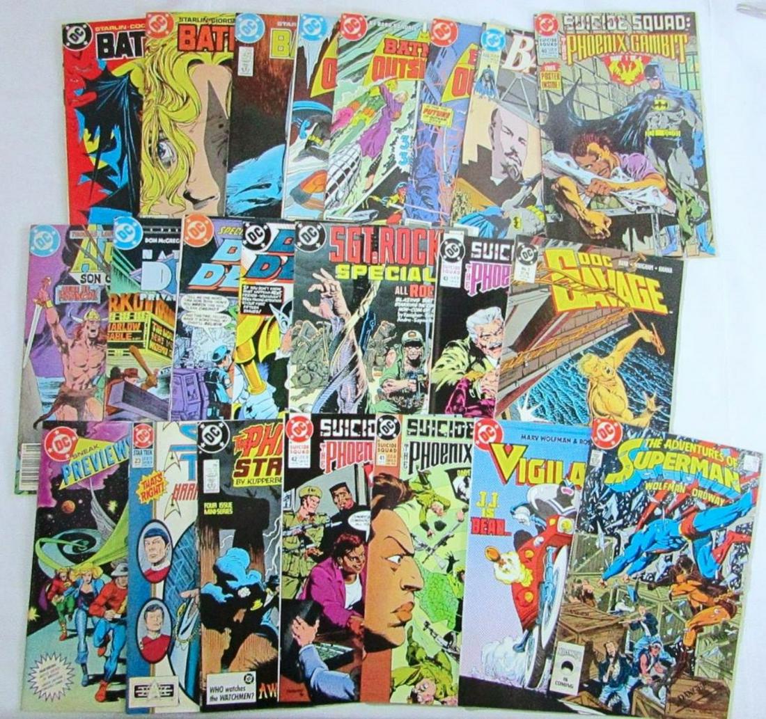 (22) DC COMIC LOT - BATMAN, SUICIDE SQUAD, (1 of 5)