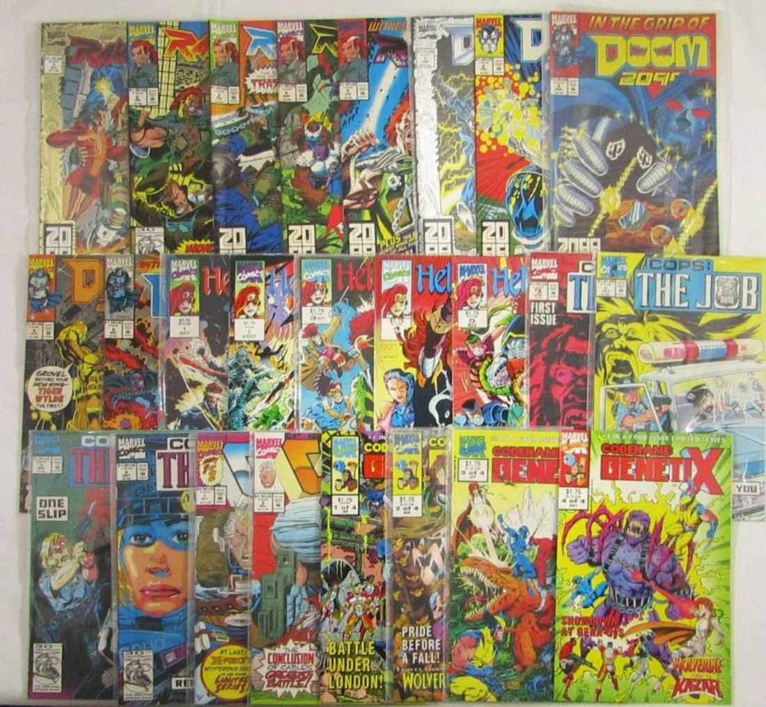 MARVEL COMIC LOTS - RAVAGE 2099 #1-5, DOOM 2099 (1 of 7)