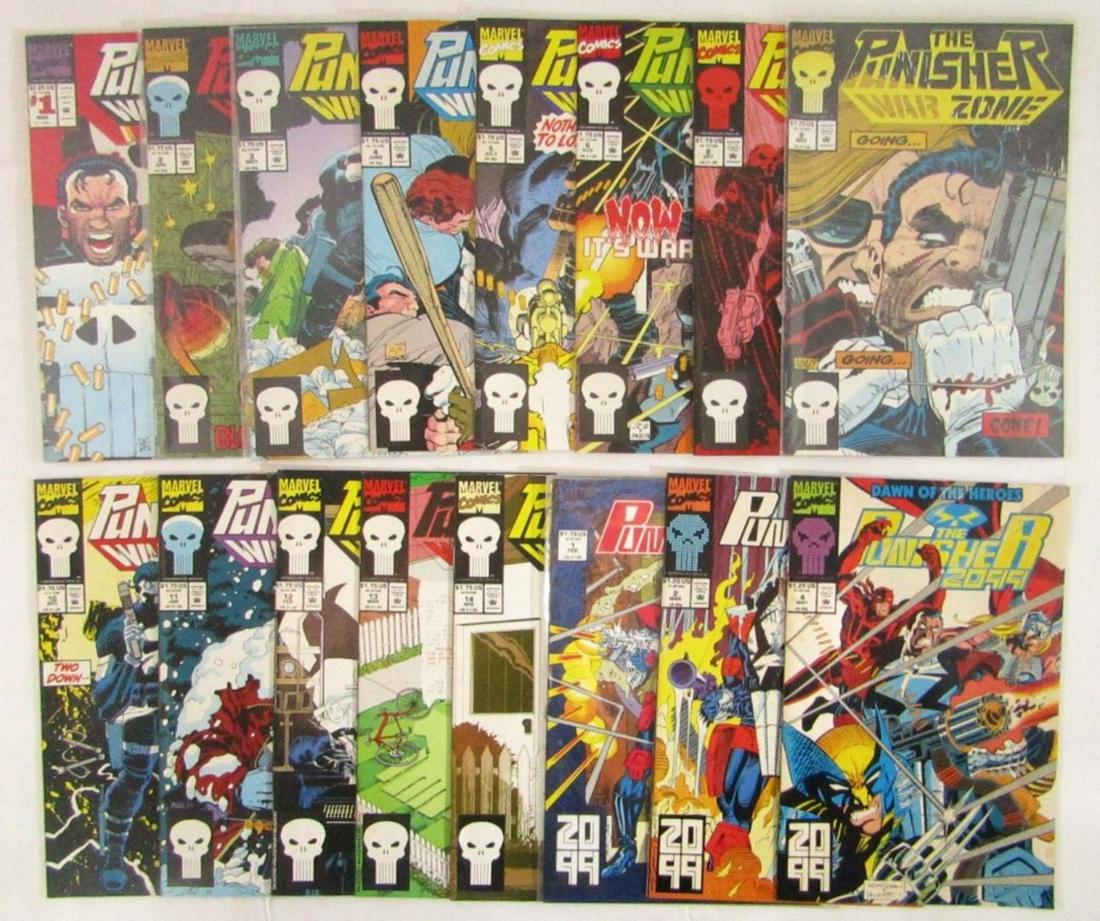 (16) THE PUNISHER MARVEL COMIC LOT (1 of 4)
